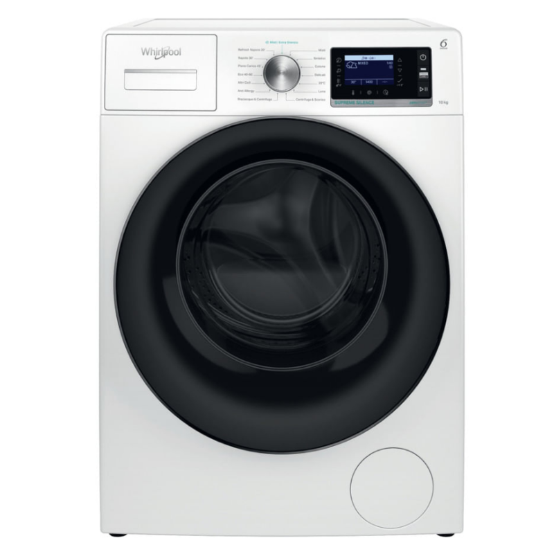 WHIRLPOOL W6 08 SILENCE IT LAVATRICE 10KG 1400...