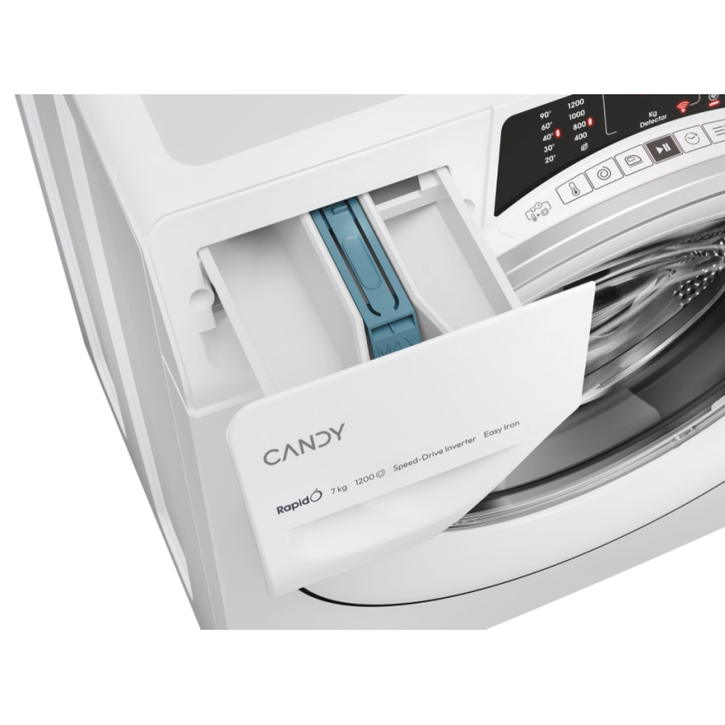 CANDY RO41274DWMST LAVATRICE SLIM 7KG 1200 GIRI...