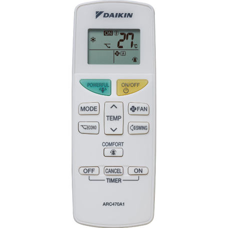 DAIKIN ATXF25F+ARXF25F KIT CLIMATIZZATORE MONOSPLIT 9000 BTU CON POMPA DI CALORE GAS R-32 WI-FI CLASSE A++/A+ - PROMO