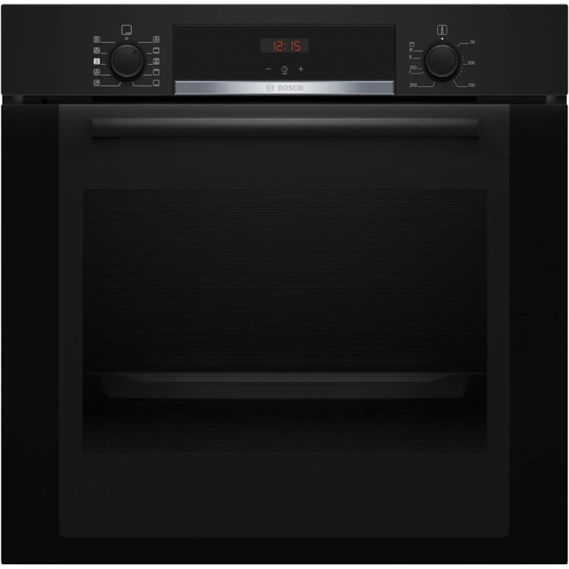 BOSCH HQA334EB3 SERIE 4 FORNO ELETTRICO DA INCASSO 71LT 60CM VAPORE NERO CLASSE A+