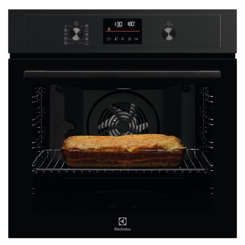 OUTLET ELECTROLUX O-EOF4P56H FORNO DA INCASSO ELETTRICO VENTILATO 72LT PIROLITICO CLASSE A+ COLORE NERO - CON DIFETTI