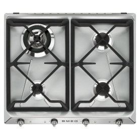 SMEG SR964XGH PIANO COTTURA DA INCASSO 60CM 4 FUOCHI A...