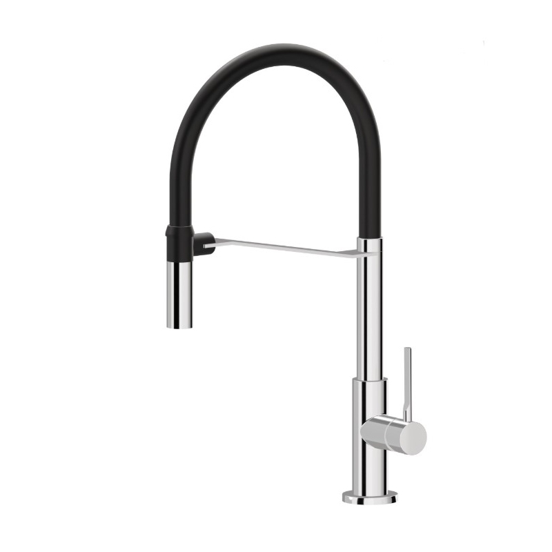 NEWFORM 71850.05.093 MAKI MISCELATORE INOX/NERO OPACO