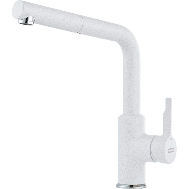 FRANKE URBAN DOCCIA 115.0595.088 MISCELATORE CON DOCCETTA ESTRAIBILE BIANCO