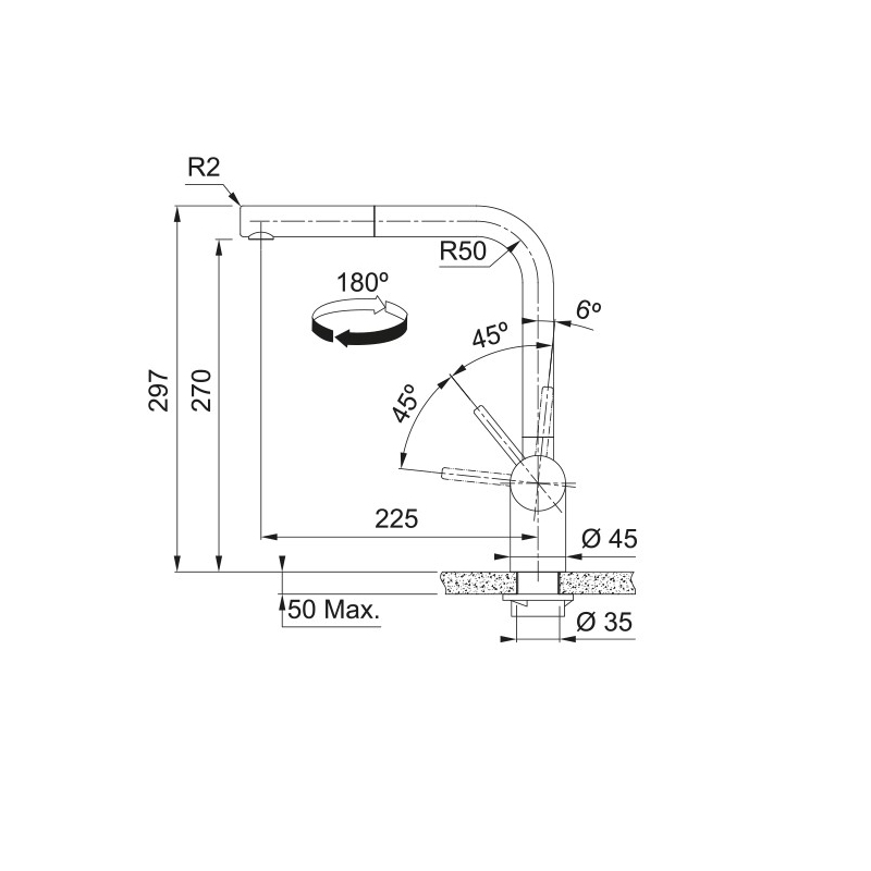 FRANKE ATLAS NEO DOCCIA WINDOW MISCELATORE...