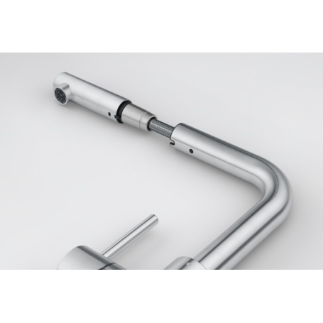 FRANKE GLENDA DOCCIA 115.0706.986 MISCELATORE CON DOCCETTA ESTRAIBILE - INOX