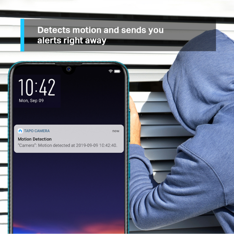 TAPO TC70 TELECAMERA PER INTERNO 360°...