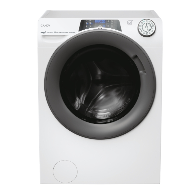 CANDY RAPIDO' PRO RP 496BWMR9/1-S LAVATRICE 9KG 1400 GIRI 16 PROGRAMMI WIFI CLASSE A - RP496BWMR9/1-S