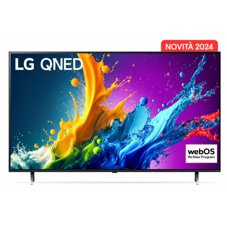 LG 65QNED80T6A TV QNED 65" SMART TV QUANTUM DOT 4K UHD WIFI+ETHERNET 4XHDMI CLASSE E