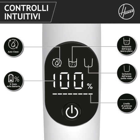 HOOVER HW500 LAVAPAVIMENTI RICARICABILE