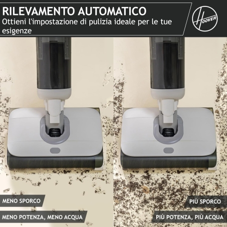 HOOVER HW500 LAVAPAVIMENTI RICARICABILE