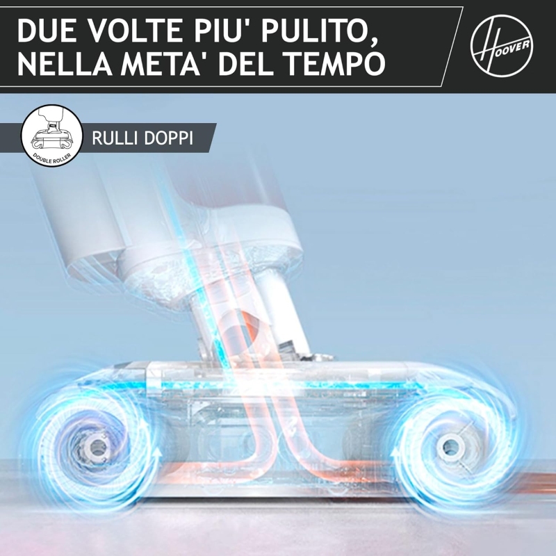 HOOVER HW500 LAVAPAVIMENTI RICARICABILE