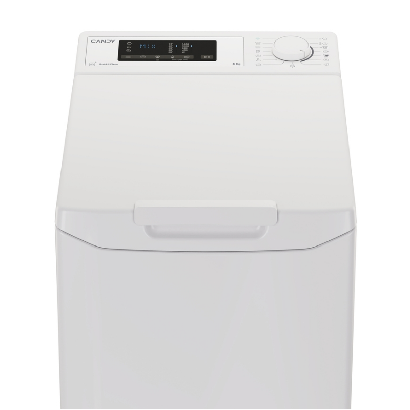 CANDY TCA483D2-S LAVATRICE CARICA DALL'ALTO 8KG...