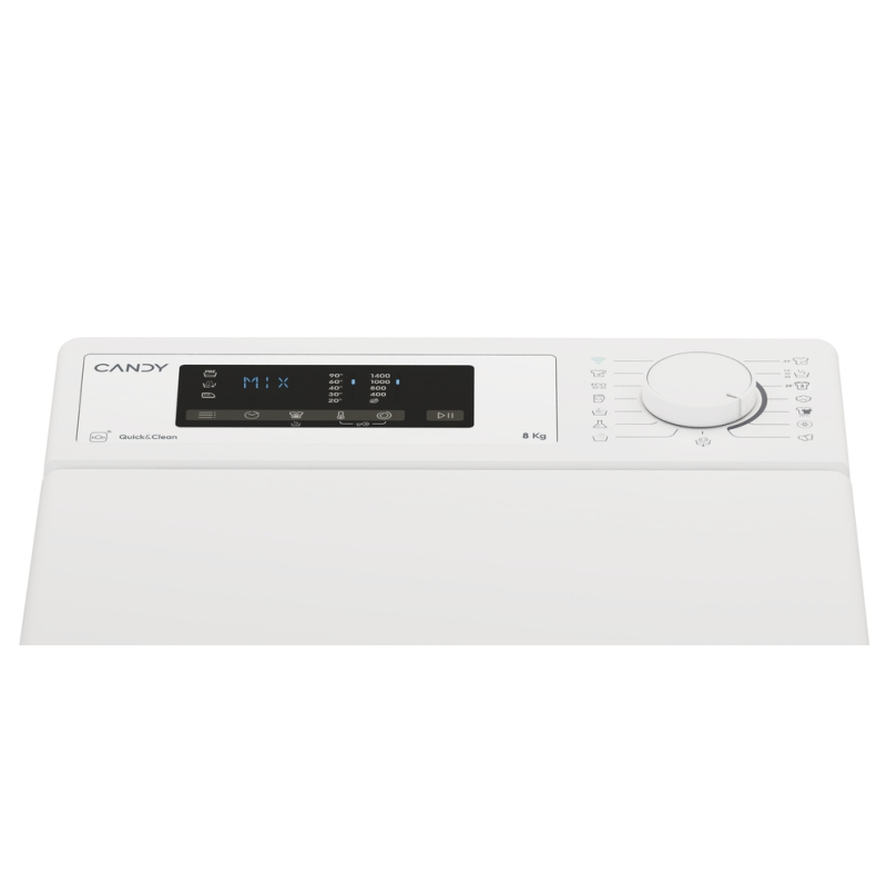 CANDY TCA483D2-S LAVATRICE CARICA DALL'ALTO 8KG...