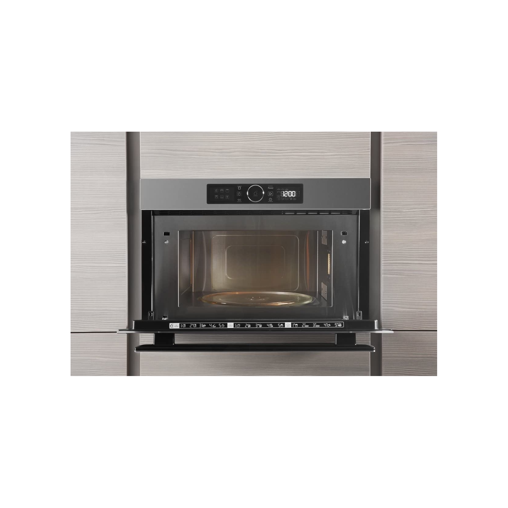 Whirlpool AMW730SD Forno microonde da incasso cm. 60 - argento