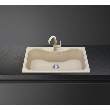 SMEG LSEG860AV2 LAVELLO 1 VASCA 86CM AVENA