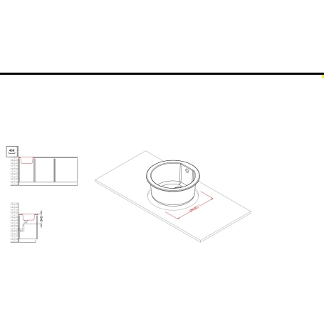 ELLECI LGFROU51 LAVELLO 1 VASCA ROTONDO AVENA
