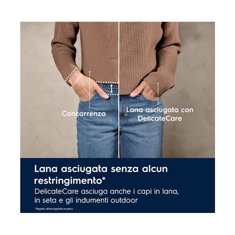 ELECTROLUX EW7H58GY ASCIUGATRICE A POMPA DI...