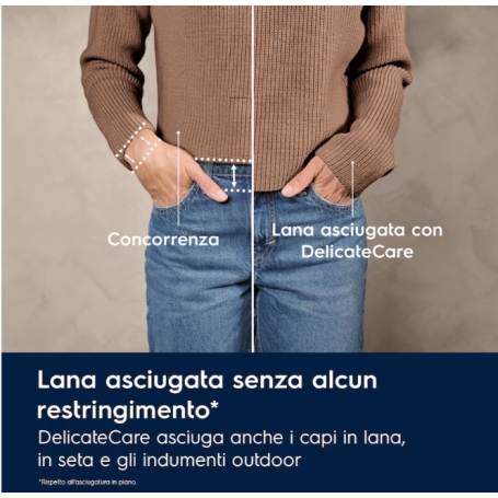 ELECTROLUX EW7H58GY ASCIUGATRICE A POMPA DI CALORE 8 KG INVERTER WIFI CLASSE A+++