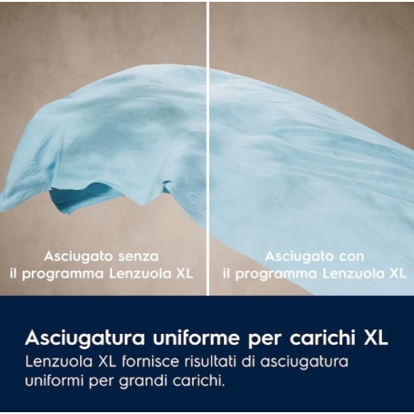 ELECTROLUX EW7H58GY ASCIUGATRICE A POMPA DI CALORE 8 KG INVERTER WIFI CLASSE A+++