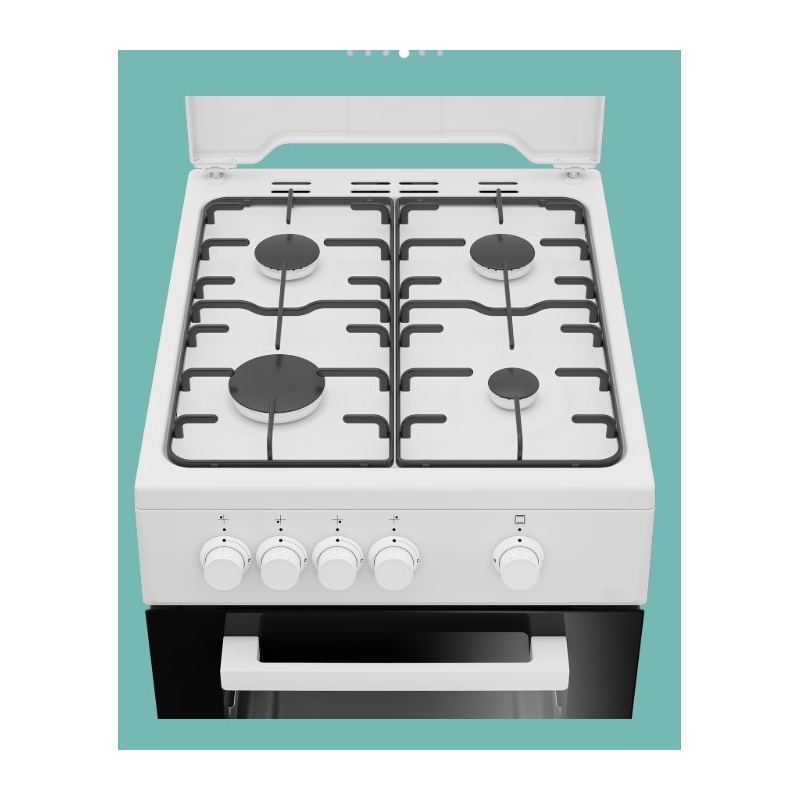 BEKO FSG522DWC CUCINA 50X60 4 FUOCHI FORNO A...