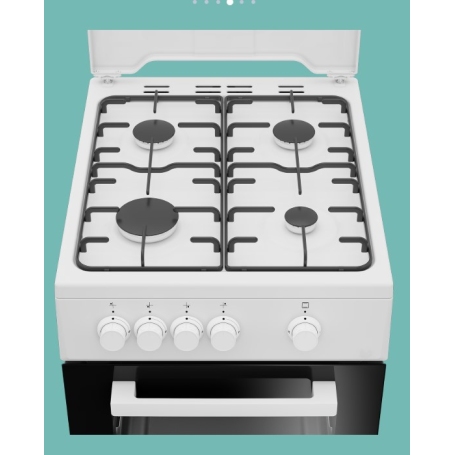 BEKO FSG522DWC CUCINA 50X60 4 FUOCHI FORNO A GAS 55LT COLORE BIANCA