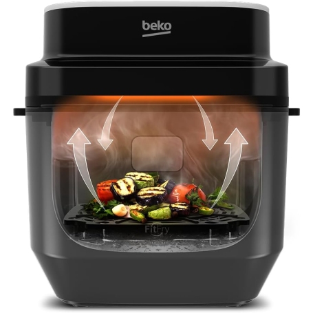 BEKO FRL 5474 B FRIGGITRICE AD ARIA 7.6LT NERA - FRL5474B