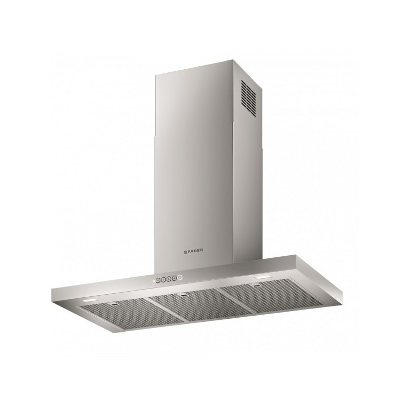 FABER BELLA SILENCE X 90 CAPPA A PARETE 90CM INOX - 325.0658.631