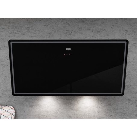 FRANKE SMART VERTICAL FPJ 915 VBK CAPPA A PARETE 90CM IN CRISTALLO NERO - 330.0573.295