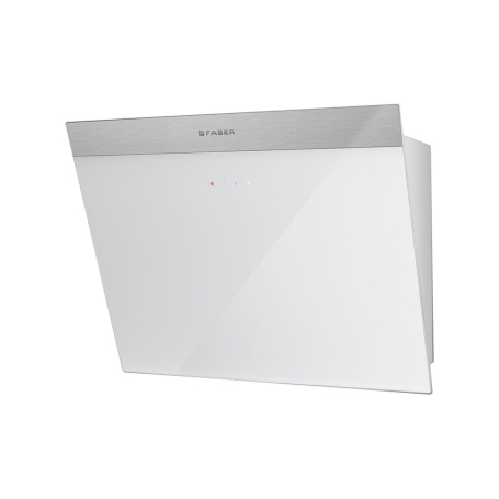 FABER DAISY + WH A55/2 330.0612.375 CAPPA A PARETE 55CM CLASSE A+ BIANCA E INOX