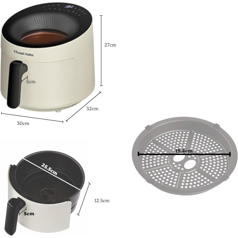 RUSSELL HOBBS 27421-56	FRIGGITRICE AD ARIA 5 LT...