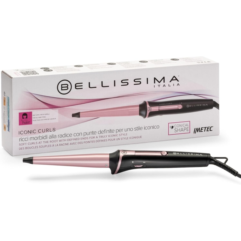 BELLISSIMA IMETEC FERRO ARRICCIACAPELLI ICONIC CURLS - 11949