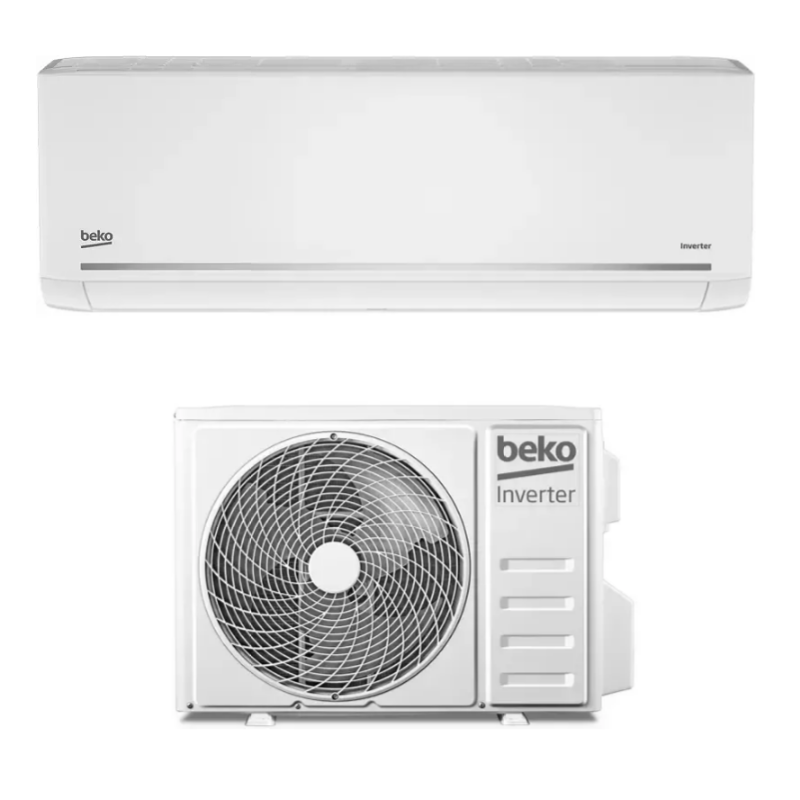 BEKO BEHPD240/BEHPD241 KIT CLIMATIZZATORE MONOSPLIT 24000 BTU MOTORE INVERTER CLASSE A++/A+ - PROMO