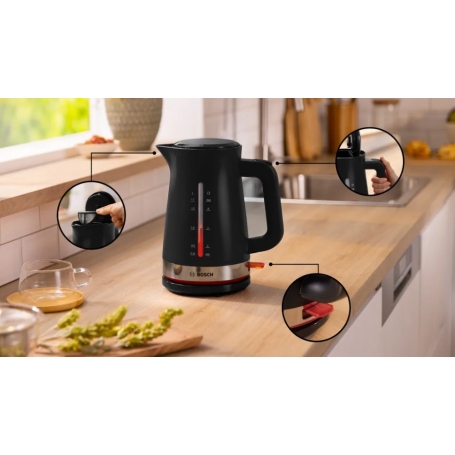 BOSCH TWK4M223 BOLLITORE 2400W 1.7LT - NERO