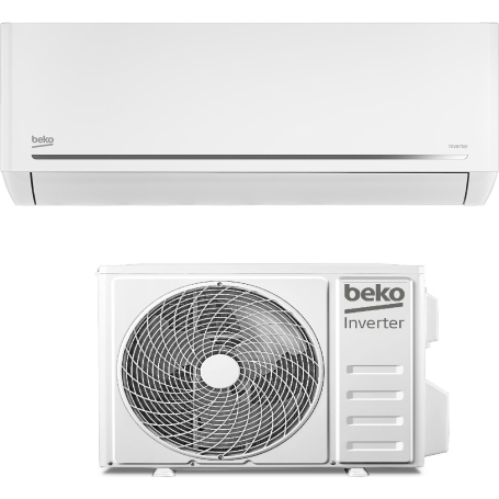 BEKO BEHPG120+BEHPG121 KIT CLIMATIZZATORE MONOSPLIT 12000 BTU MOTORE INVERTER WIFI CLASSE A++/A+