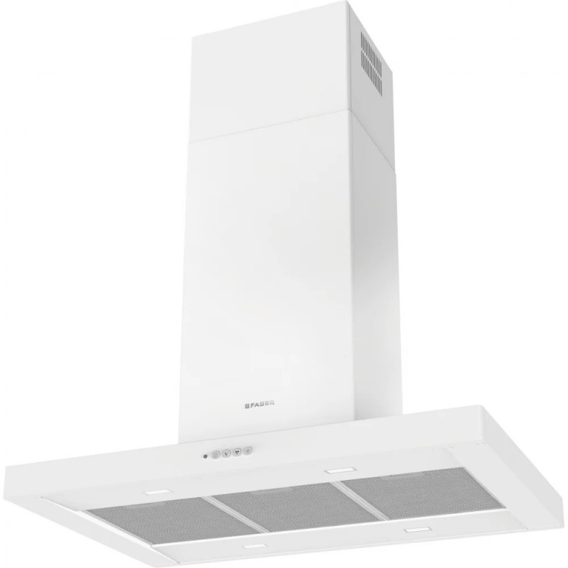 FABER STILO COMFORT ISOLA WH MATT A90/2 CAPPA A ISOLA ASPIRANTE 90CM CLASSE B BIANCA - 325.0618.793