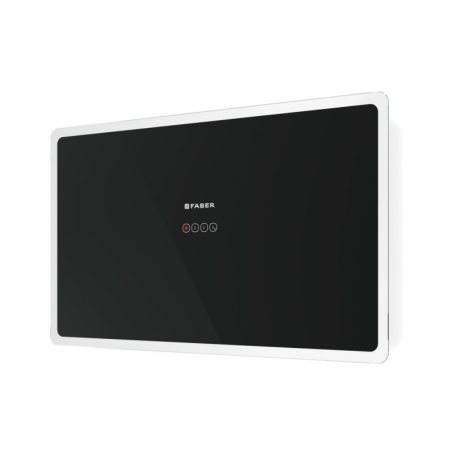 FABER GLAM FIT 80 BK CAPPA A PARETE 80CM NERA - 330.0528.269