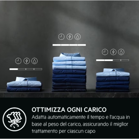 AEG LR7G84GW LAVATRICE SERIE 7000 8KG 1400 GIRI VAPORE CLASSE A