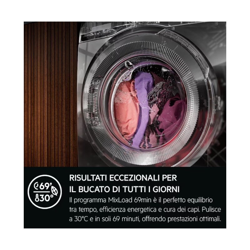 AEG LR7G84GW LAVATRICE SERIE 7000 8KG 1400 GIRI...