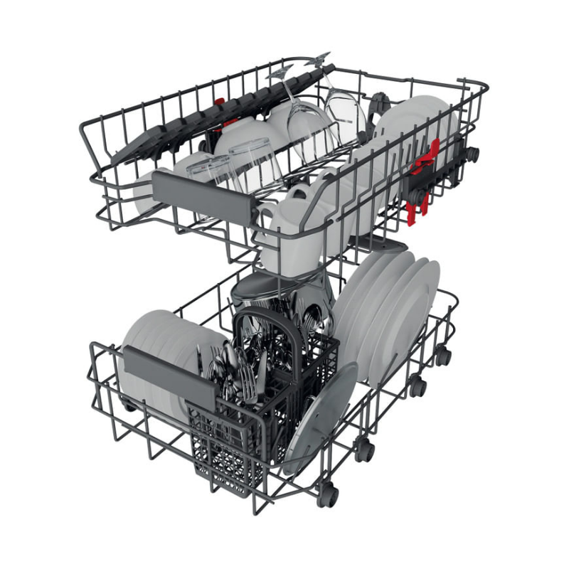 WHIRLPOOL WSIC 3M27 LAVASTOVIGLIE DA INCASSO A...