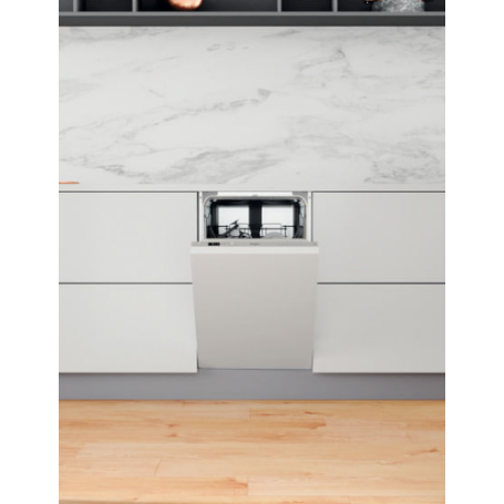 WHIRLPOOL WSIC 3M27 LAVASTOVIGLIE DA INCASSO A SCOMPARSA TOTALE 45CM 10 COPERTI 6 PROGRAMMI CLASSE E - WSIC3M27