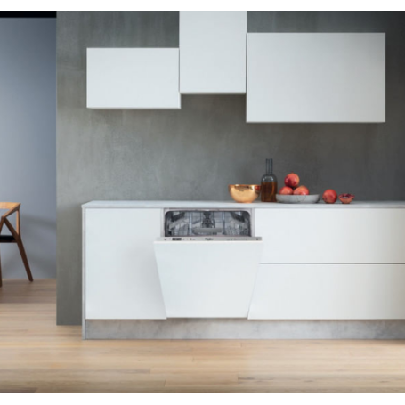 WHIRLPOOL WSIC 3M27 LAVASTOVIGLIE DA INCASSO A SCOMPARSA TOTALE 45CM 10 COPERTI 6 PROGRAMMI CLASSE E - WSIC3M27