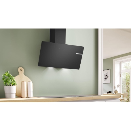 BOSCH DWK85DK60 CAPPA A PARETE ASPIRANTE 79CM IN VETRO NERO CLASSE A