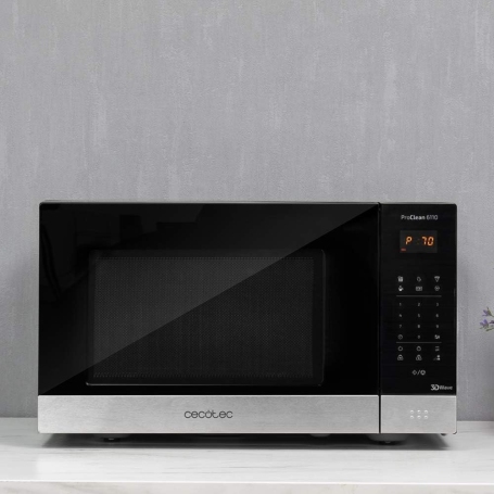 CECOTEC PROCLEAN 6110 FORNO MICROONDE 23LT 800W CON GRILL 1000W 8 FUNZIONI - PROCLEAN6110