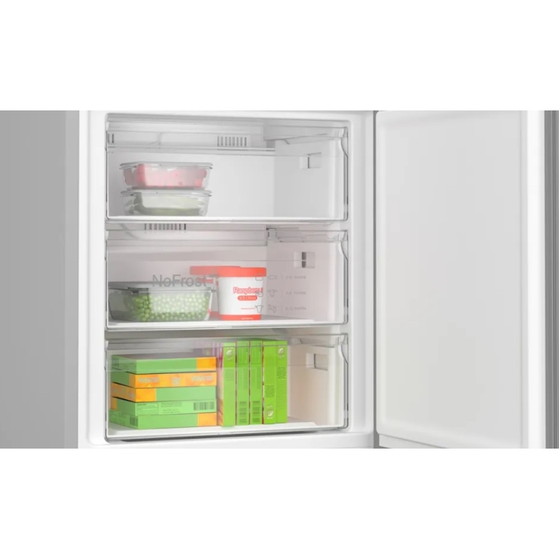 BOSCH KGN492LDF FRIGORIFERO COMBINATO 440LT NO...