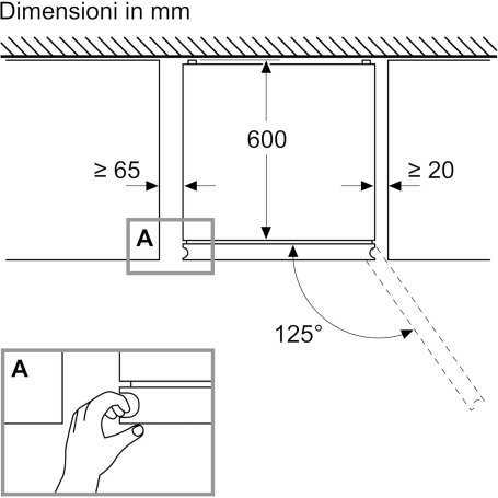 BOSCH KGN492LDF FRIGORIFERO COMBINATO 440LT NO FROST CLASSE D INOX