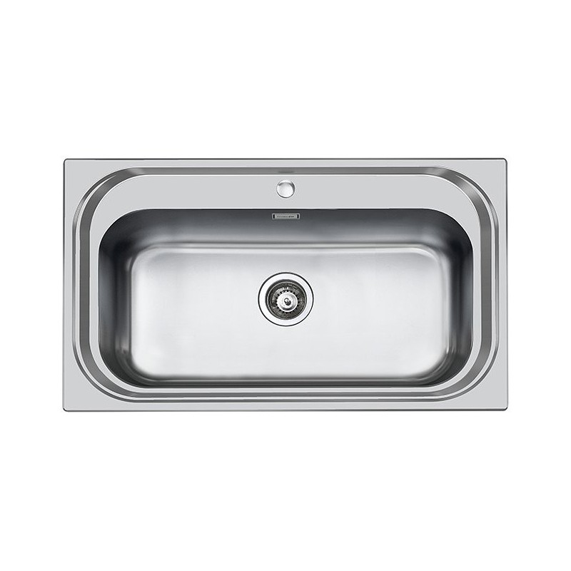FOSTER S1000 1180550 LAVELLO MONOVASCA 86x50CM INOX SPAZZOLATO