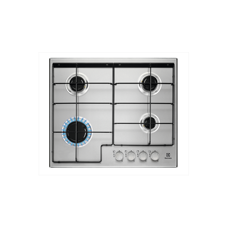 ELECTROLUX EGS6424X PIANO COTTURA DA INCASSO 60CM 4 FUOCHI A GAS INOX