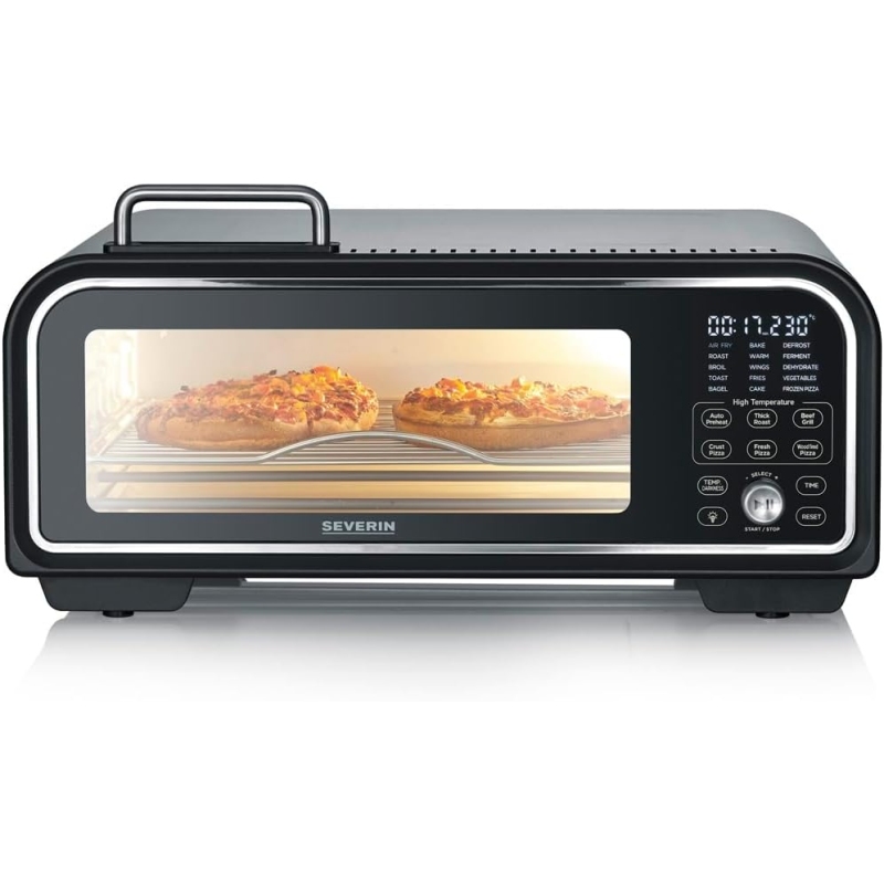 SEVERIN SERICO PG 8575 FORNO PIZZA DIGITALE CON FUNZIONE FRIGGITRICE AD ARIA