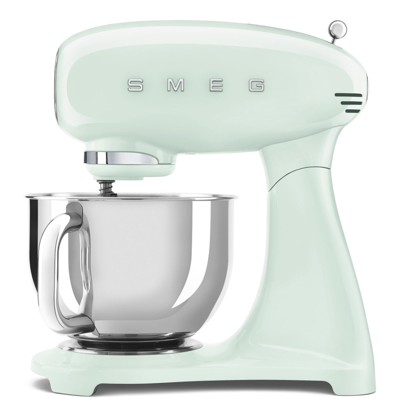 SMEG SMF03PGEU IMPASTATRICE ANNI '50 CIOTOLA 4.8LT COLORE VERDE PASTELLO